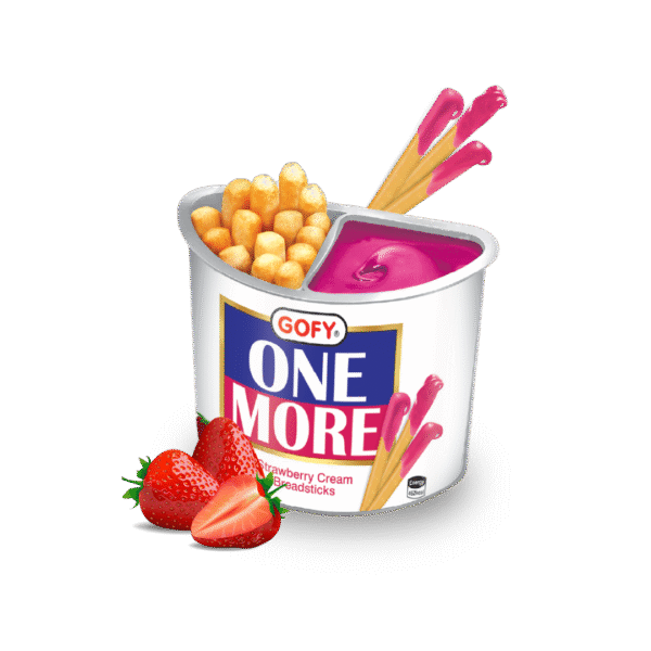 GOFY ONE MORE STRAWBERRY CREAM BREAD STICKS