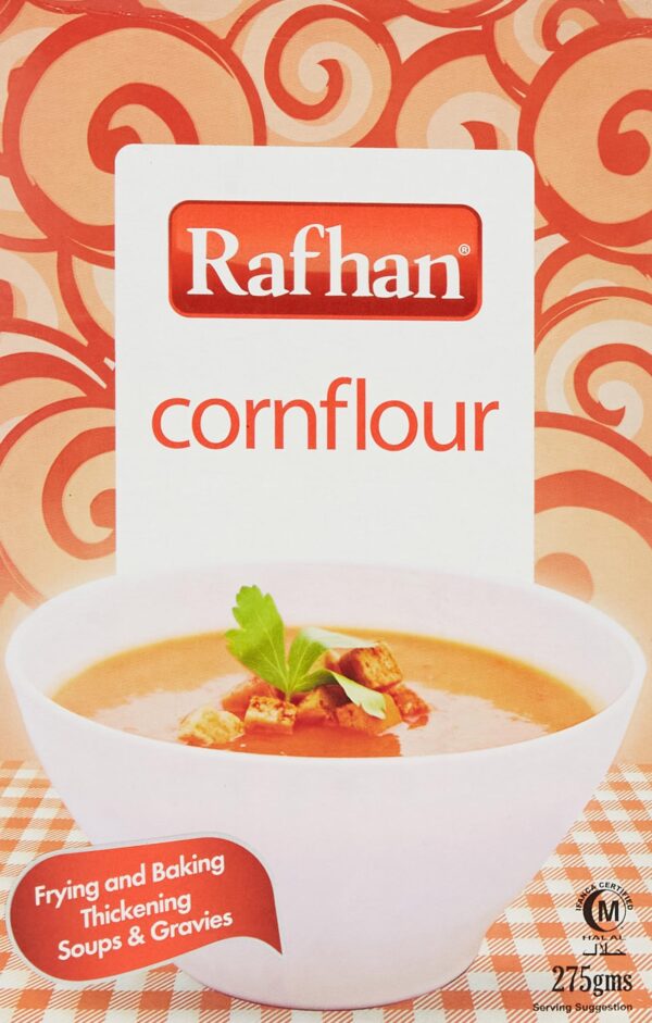 RAFHAN CORN FLOUR 275 GM