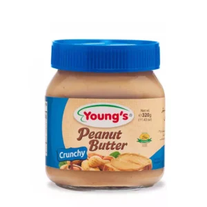 YOUNG'S Peanut Butter Crunchy 340 GM