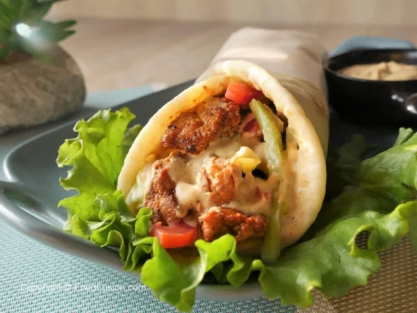 CHICKEN CHEESE SHAWARMA