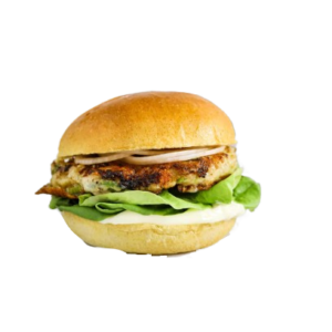 SMASHED CHICKEN BURGER